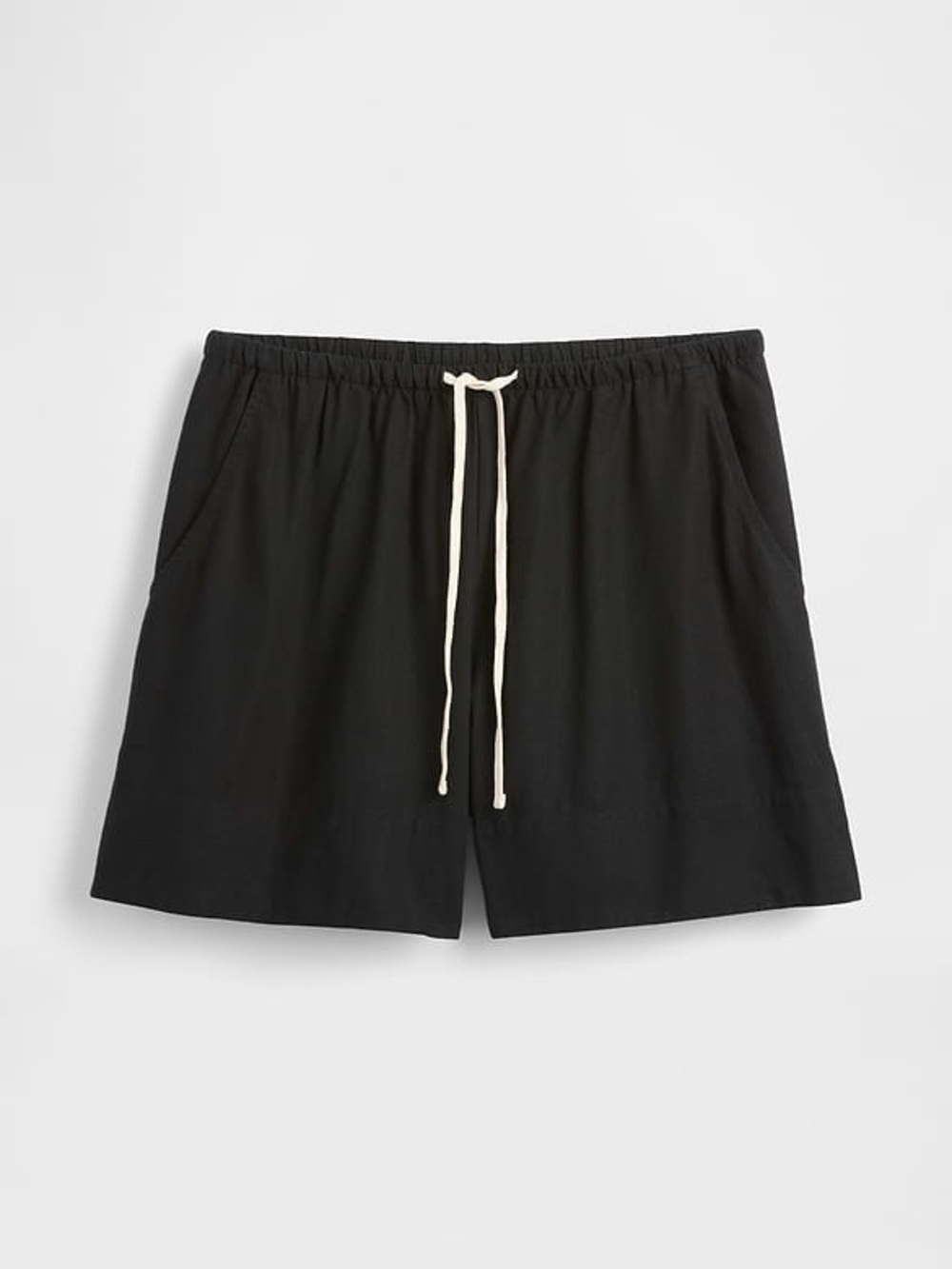 GAP 6" Linen Blend Easy Shorts - Medium